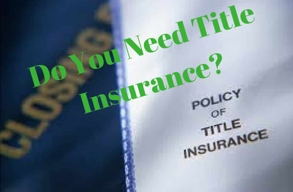 Colorado Real Estate Lawyer Joe Stengel PC Do you Need Title Insurance Policy of Title Insurance